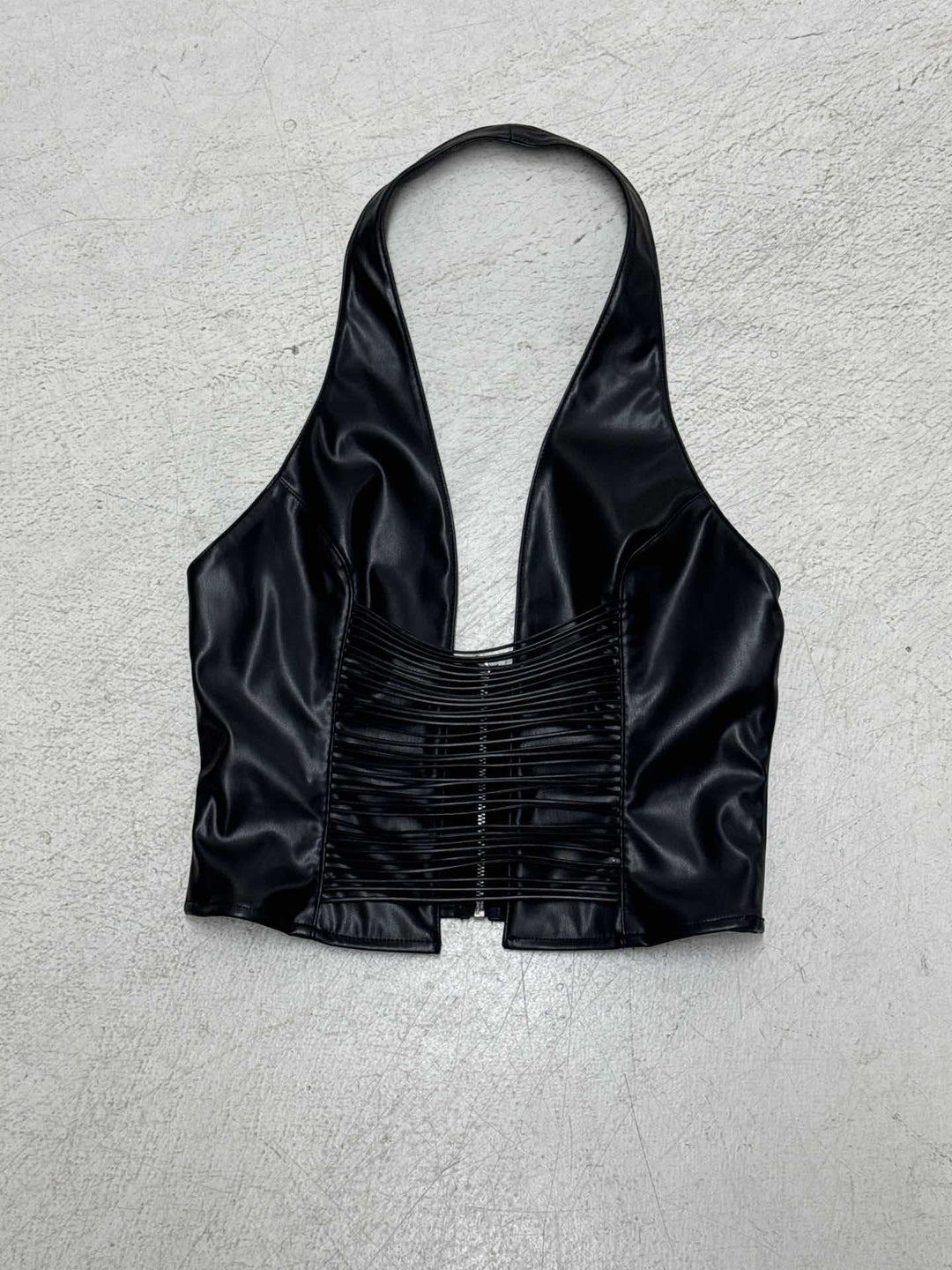 Damen Glamouröses Crop Top R&B