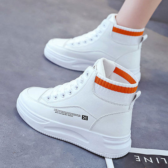 Damen Hochtop Sneakers mit innovativer Dämpfungstechnologie und modischen Akzenten R&B