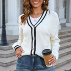 R&B | Elegante und Lässige Winter Strickjacke