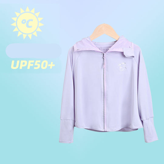 Damen Leichte UV-Schutzjacke mit Kapuze R&B