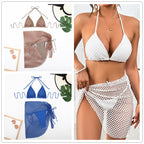 Damen Netz-Bikini-Set mit Wickelrock R&B