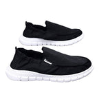 Damen Bequeme Slip-On Sneakers mit elastischem Obermaterial R&B