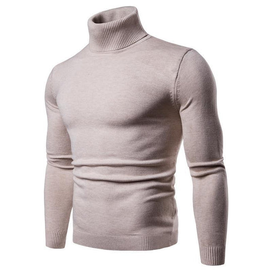 Herren Rollkragenpullover aus feiner Merinowolle R&B