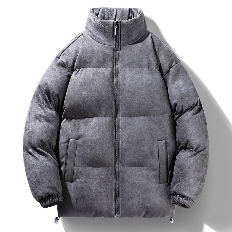 Damen wattierte Überjacke mit hohem Kragen und weichem Innenfutter R&B