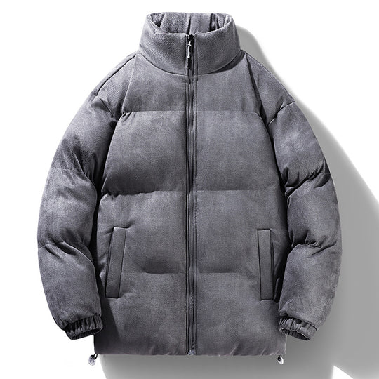Damen wattierte Überjacke mit hohem Kragen und weichem Innenfutter R&B