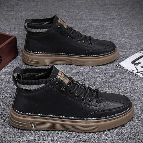 Herren elegante und sportliche Schnürboots R&B