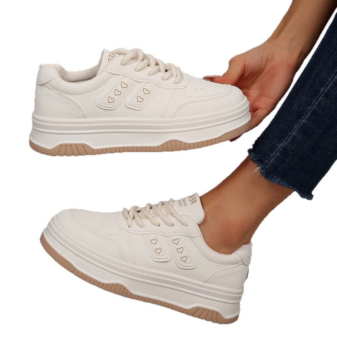 Damen modische Sneakers mit strukturiertem Obermaterial und komfortabler Dämpfung R&B