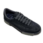 Damen atmungsaktive Freizeitsneakers aus hochwertigem Wildleder mit perforierten Details R&B