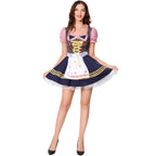Damen Trachtenkleid mit verspielten Rüschendetails und eleganter Schürze R&B