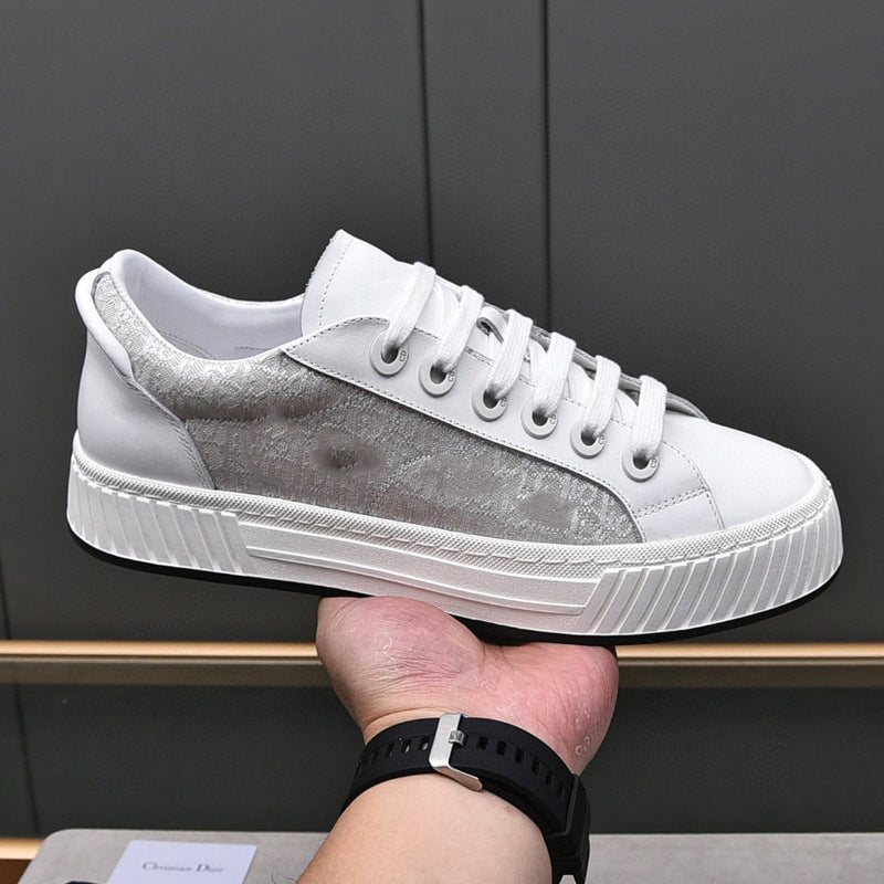 Damen Designer Sneakers mit luxuriösem Obermaterial und rutschfester Sohle R&B
