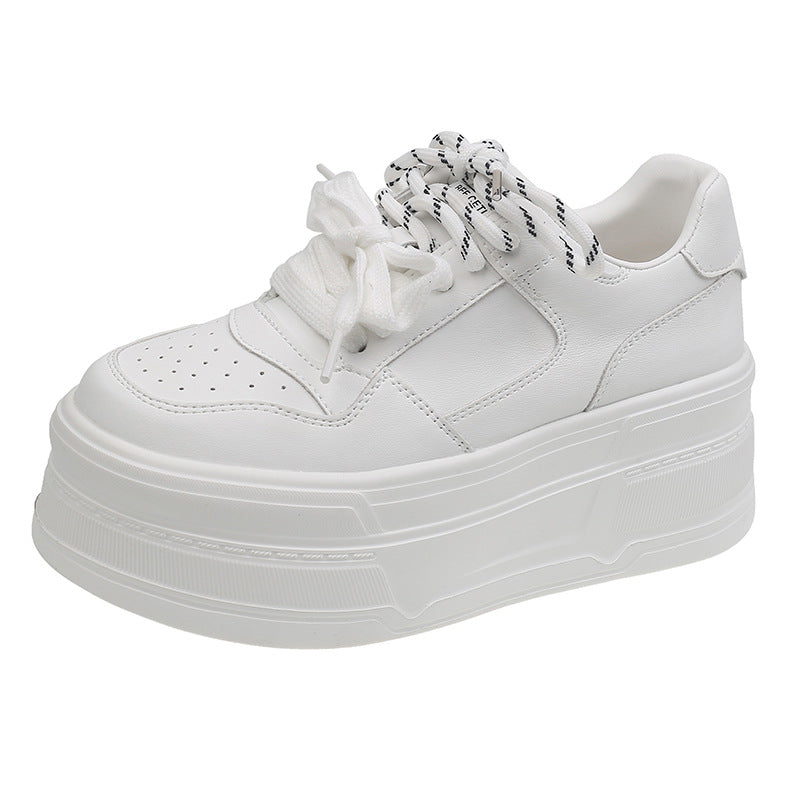 Damen Plattform-Sneaker mit modischem Design und atmungsaktiver Oberfläche R&B