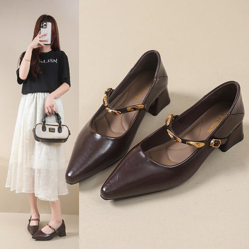 Damen elegante Slingback-Pumps R&B