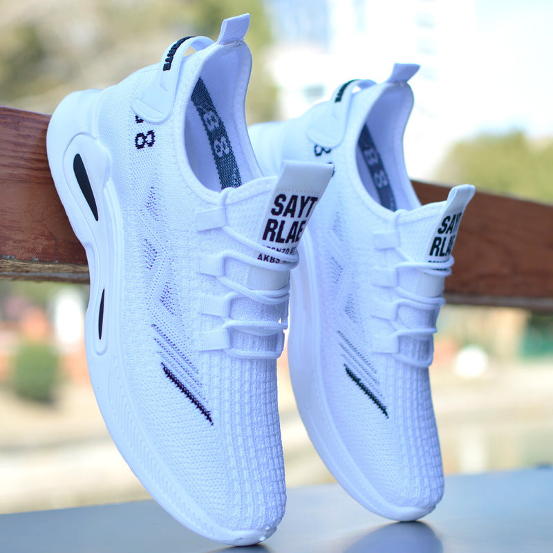 Damen Performance-Laufschuhe mit atmungsaktivem Obermaterial und elastischem Schnürsystem R&B