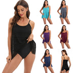 Damen elegantes Strandtop mit modischem Lochmuster R&B