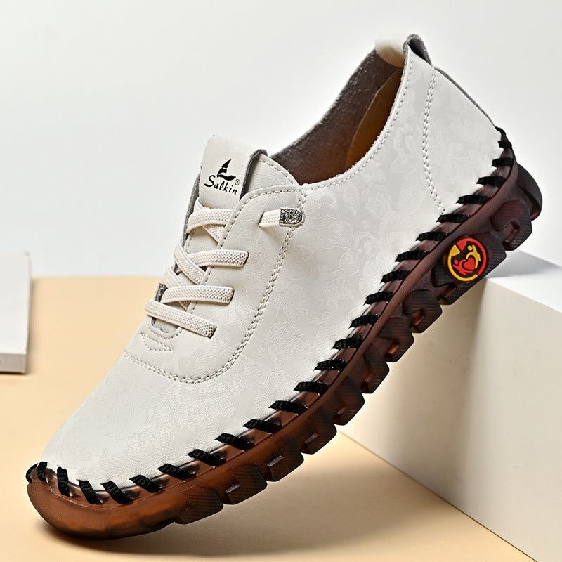 Damen Bequeme und modische Sneaker mit Blumenmuster R&B