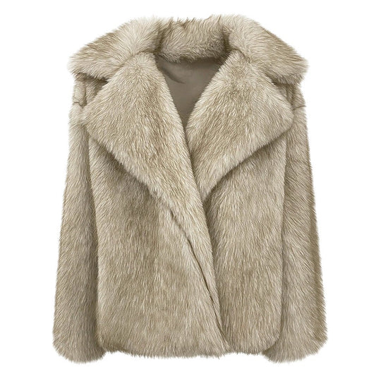 Damen Kunstpelz-Jacke R&B