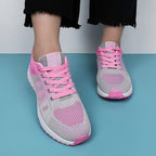 Damen Leichte und atmungsaktive Sport Sneakers mit flexibler Laufsohle