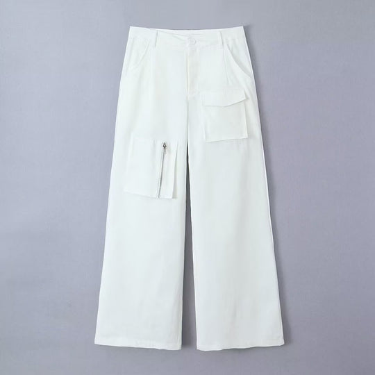 Damen Cargo-Hose mit praktischen Taschen und modernem Schnitt R&B