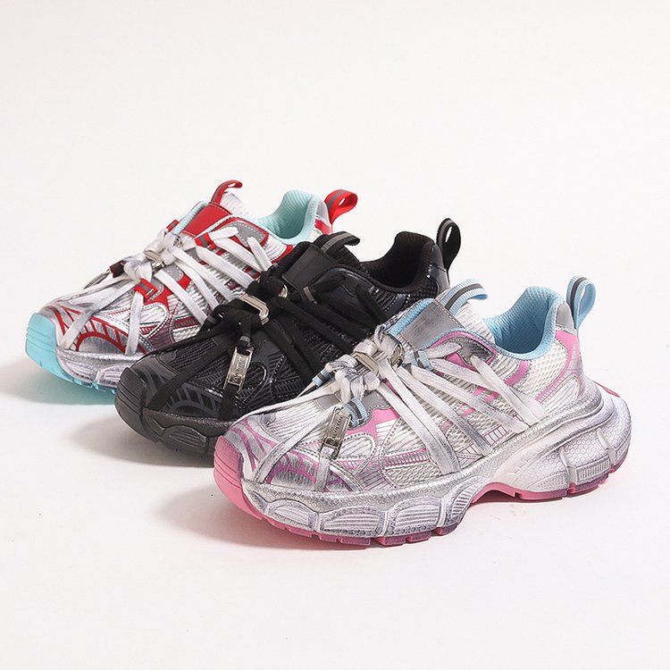 Damen Sportliche Laufschuhe mit atmungsaktiver Mesh-Konstruktion und stabiler Dämpfungstechnologie R&B