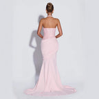 Damen Glänzendes Abendkleid mit figurbetontem Schnitt und schimmernden Pailletten