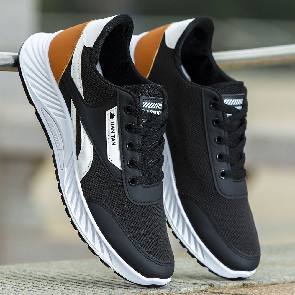 Damen Sportliche Lauf-Sneaker mit atmungsaktiver Oberflächenstruktur und starker Dämpfung R&B