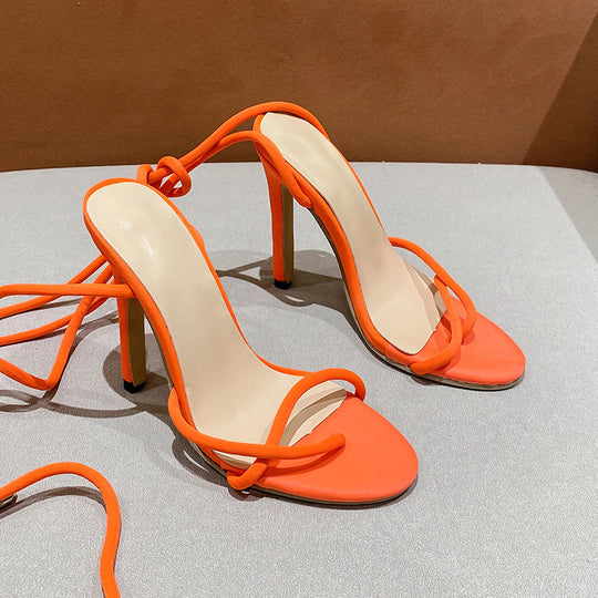 Damen Plateau High Heels mit eleganten Riemchen und komfortablem Fußbett R&B