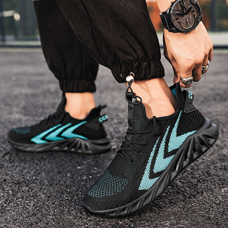 Damen Atmungsaktive und flexible Fitness-Sneaker mit rutschfester Sohle R&B