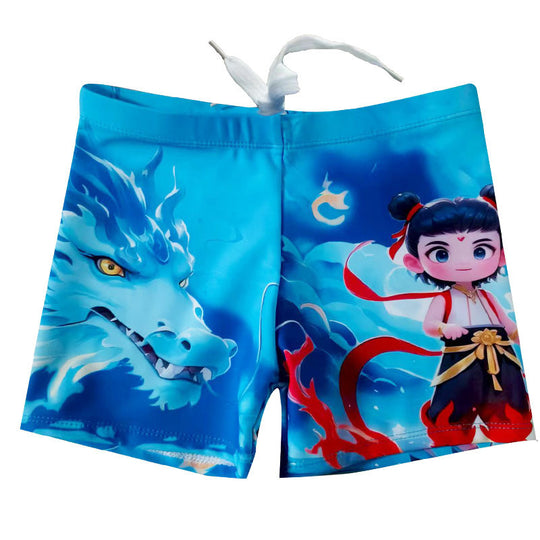 Jungen Schwimmshorts mit maritimen Motiv R&B