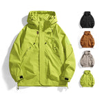 Damen Outdoor-Jacke mit verstellbarer Kapuze und atmungsaktiven Einsätzen R&B