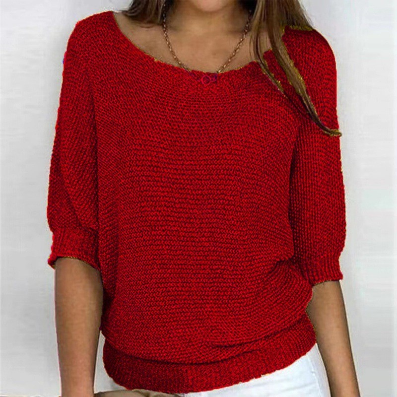Damen lässiger Pullover R&B