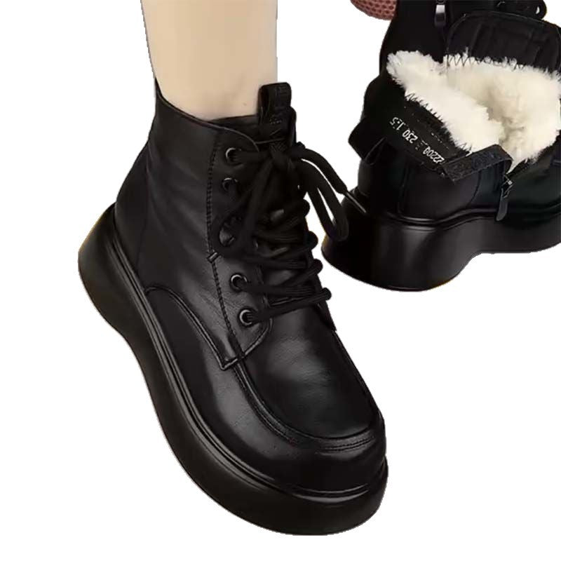 Damen Sportliche Winterstiefel mit warmem Futter und rutschfester Sohle