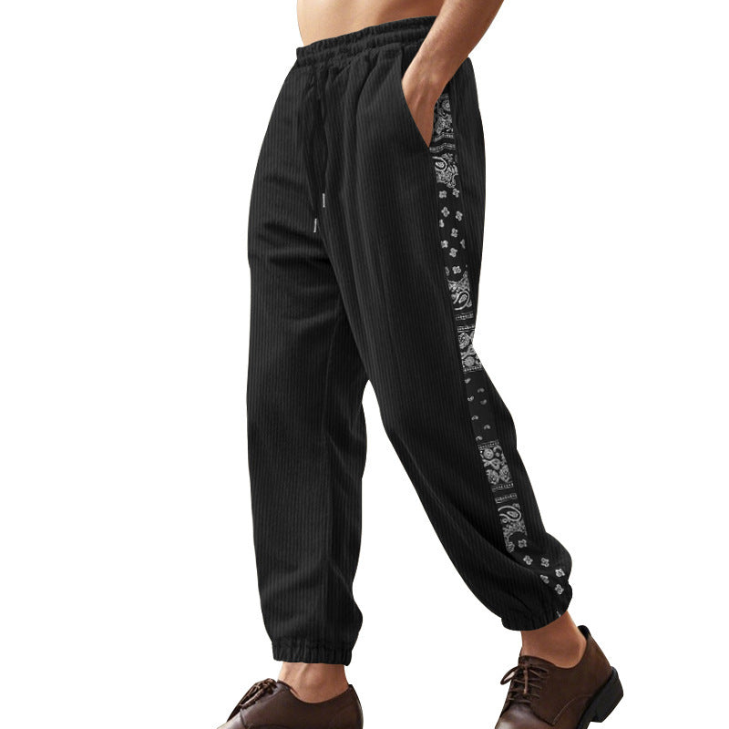 Herren Freizeithose mit einzigartigem Muster R&B