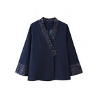 Damen elegante modische Jacke mit kunstvoller Stickerei R&B