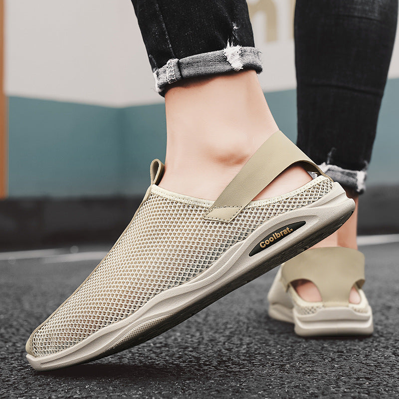 Damen atmungsaktive Freizeitschuhe mit elastischer Sohle