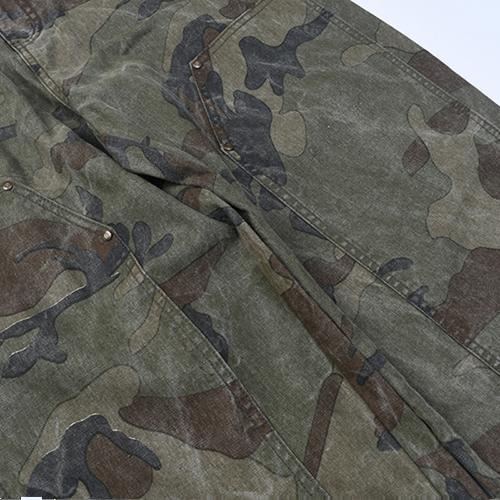 Damen Cargohose mit multifunktionalen Taschen und modernem Camouflage-Design R&B