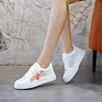 Damen Komfortable Freizeitsneaker mit atmungsaktivem Mesh-Obermaterial R&B