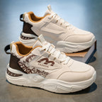 Damen Sportliche Sneakers mit dynamischer Profilgestaltung und rutschfester Sohle