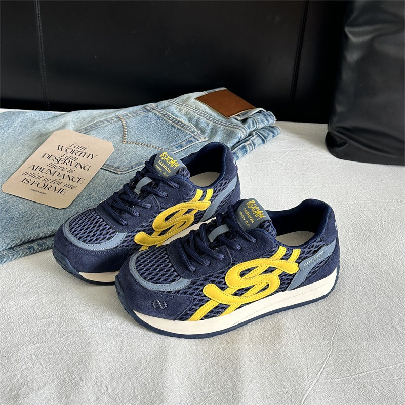 Damen Sportliche Freizeitsneaker mit atmungsaktivem Obermaterial und dämpfender Sohle R&B