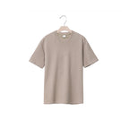 Herren lässiges Rundhals-T-Shirt mit strukturiertem Gewe