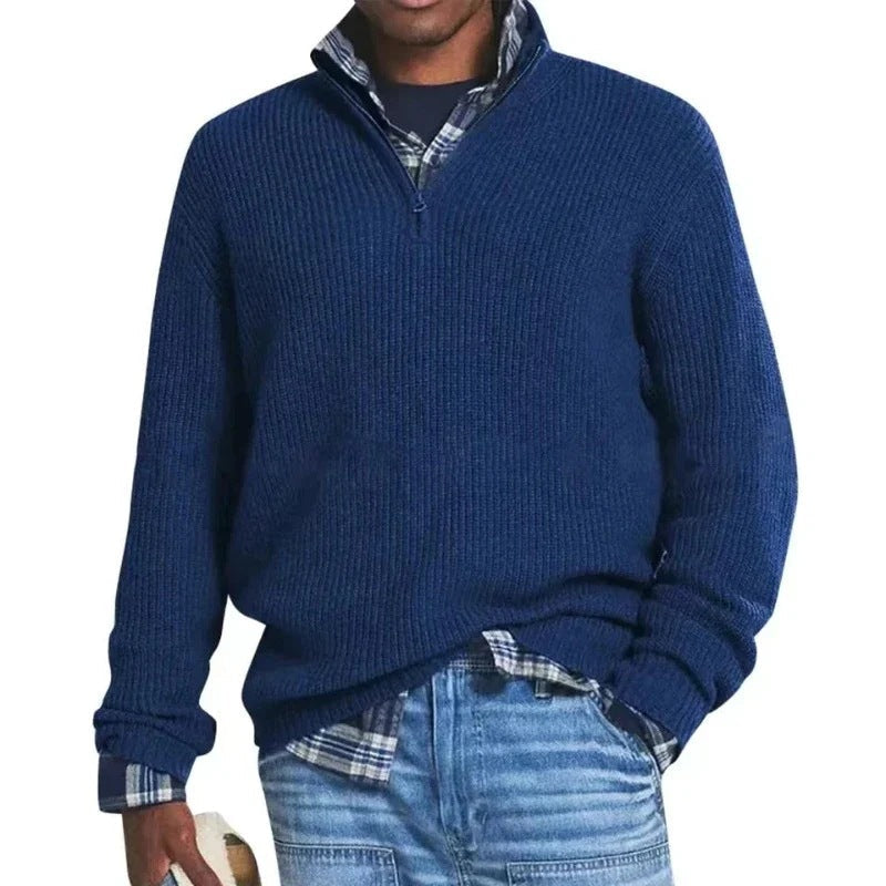 R&B | Der stilvolle Zip-Pullover für Herren