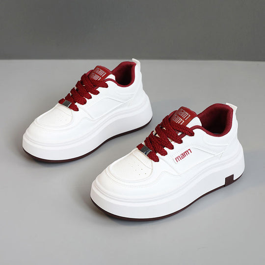 Damen modische Plateau Sneakers mit ergonomischer Dämpfung und trendigem Design R&B