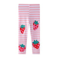 Mädchen Leggings mit fröhlichem Erdbeer-Design R&B
