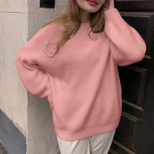 Damen Oversized Pullover aus hochwertigem Strick R&B