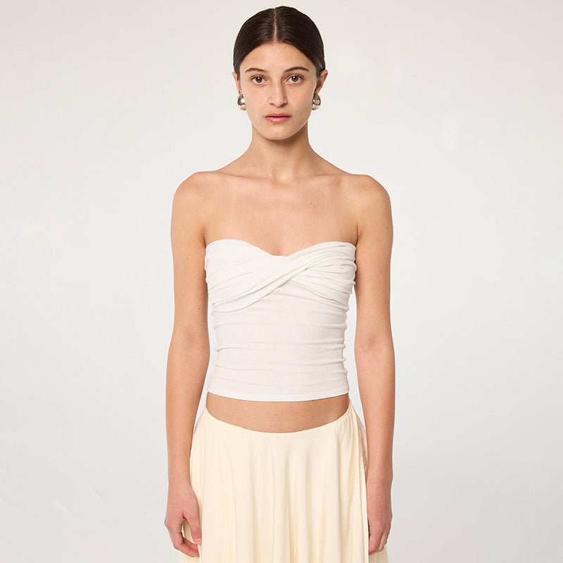 Damen Bandeau-Crop-Top R&B