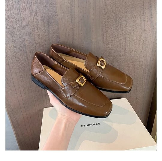 Damen Mokassins mit elegantem Schnallenakzent und komfortablem Fußbett R&B