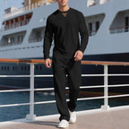 Herren lässiger Pullover und Jogginghose Set R&B