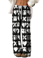 Damen Freizeit-Hose mit kreativen Mustern R&B
