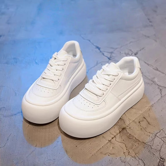 Damen Plateau Sneakers mit ergonomischer Sohle und atmungsaktivem Obermaterial R&B