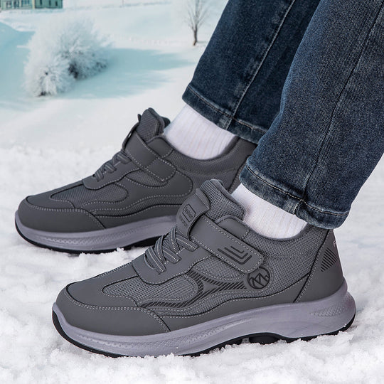 Damen Sportliche Schnür-Sneaker mit integrierter Wärmeisolierung und rutschfester Sohle R&B