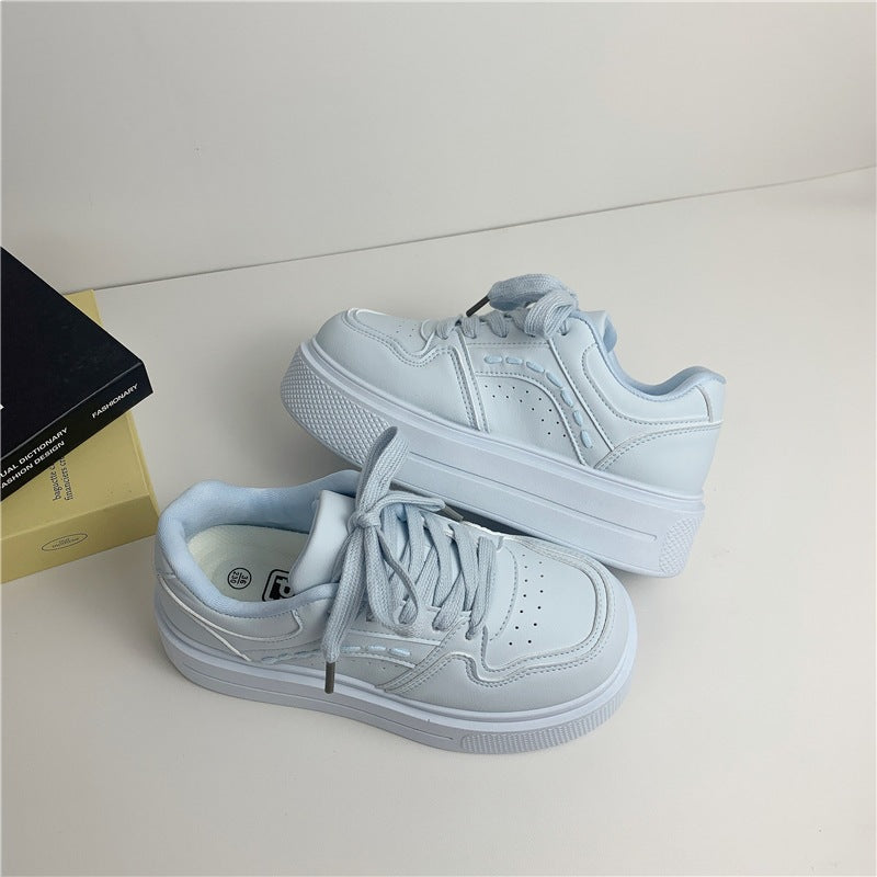 Damen Platform Sneakers mit modischem Design und dämpfender Sohle R&B